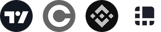 Official trading platform partner of Bright Gainoresce, logo and brand identity